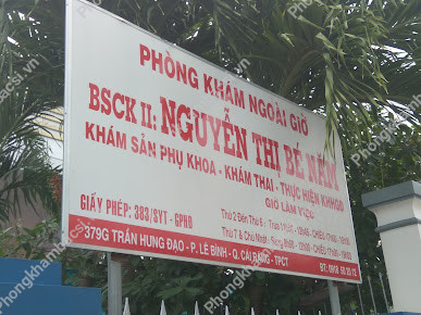 Phòng Khám Sản Phụ Khoa - BS Nguyễn Thị Bé Năm