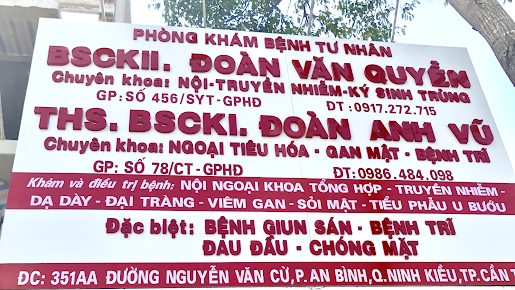 Phòng Khám Nội Tiêu Hoá - BS Đoàn Văn Quyền