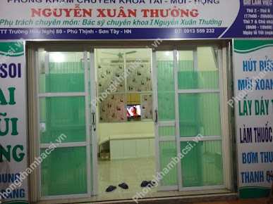 Phòng Khám Tai Mũi Họng - BS CKI Nguyễn Xuân Thưởng