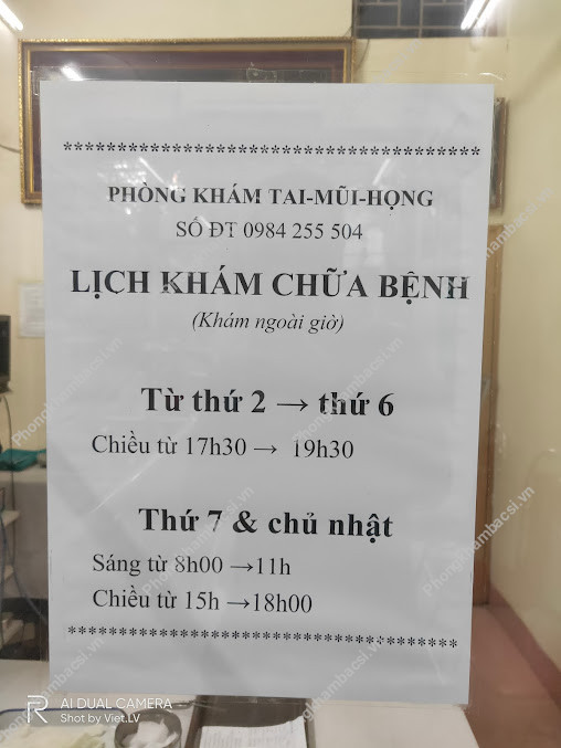 Phòng Khám Tai Mũi Họng - BS Oanh