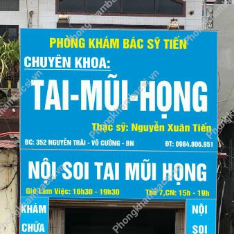 Phòng Khám Tai Mũi Họng - BS Nguyễn Xuân Tiến