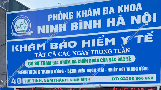 PHÒNG KHÁM ĐA KHOA NINH BÌNH HÀ NỘI