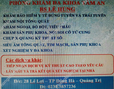 Phòng Khám Đa Khoa Tâm An-Bs Hùng 28 Lê Lợi