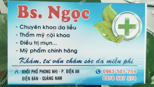Phòng Khám Da Liễu - BS Ngọc