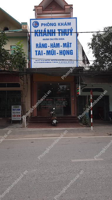 Phòng khám Khánh Thúy khám chuyên khoa răng hàm mặt, tai mũi họng