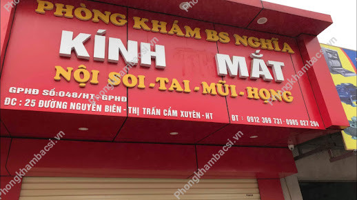 Phòng Khám Kính Thuốc, Nội Soi Tai Mũi Họng - 25 Đường Nguyễn Thị Biên