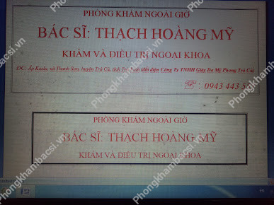 PHÒNG KHÁM NGOÀI GIỜ BÁC SĨ MỸ