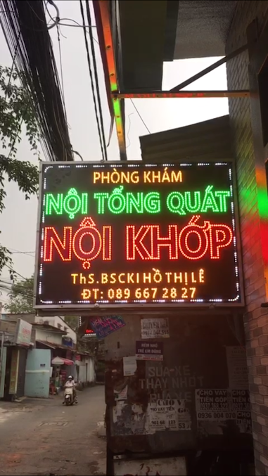 Phòng Khám Cơ Xương Khớp - TS.BS.CK1 Hồ Thị Lê