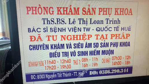 Phòng Khám Sản Phụ Khoa - BS Lê Thị Loan Trinh