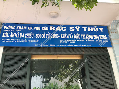 Phòng Khám Sản Phụ Khoa - BS Thủy