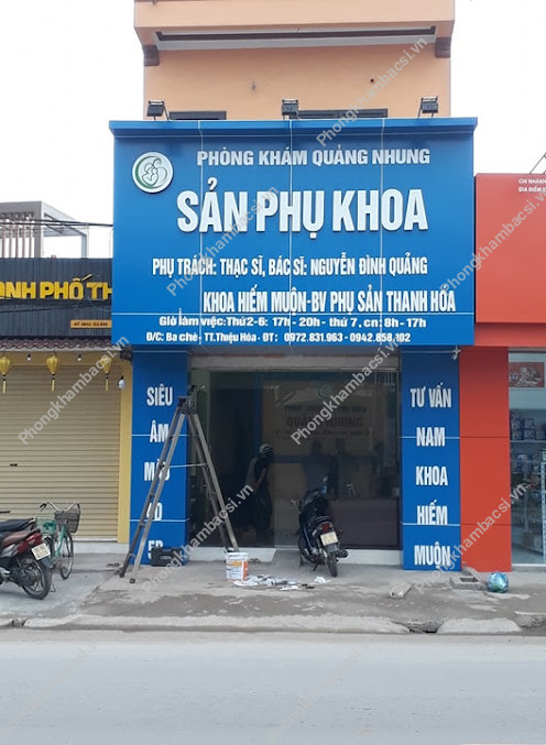 Phòng khám Sản Phụ Khoa Quảng Nhung