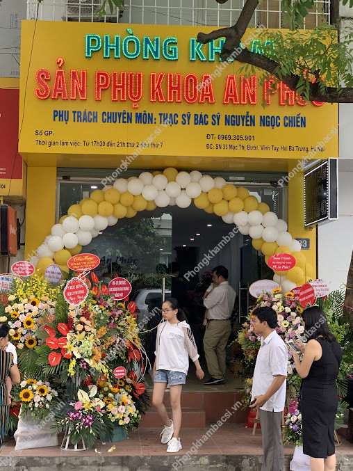 Phòng Khám Sản Phụ Khoa An Phúc - 33 P. Mạc Thị Bưởi, Vĩnh Tuy, quận Hai Bà Trưng