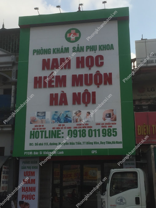 Phòng Khám Sản Phụ Khoa Nam Học Hiếm Muộn Hà Nội