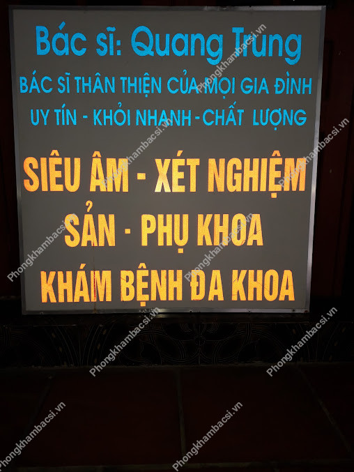 Phòng Khám Siêu Âm - BS Quang Trung