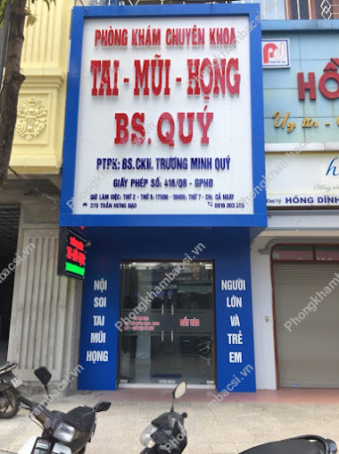 Phòng Khám Tai Mũi Họng - BS Quý