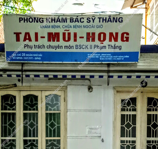 Phòng Khám Tai Mũi Họng - BS.CK2 Phạm Thắng