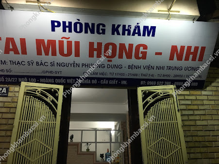 Phòng Khám Tai Mũi Họng - Nhi - TS.BS Nguyễn Phương Dung