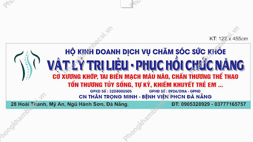 Phòng Khám Vật Lý Trị Liệu - Phục Hồi Chức Năng - 28 Hoài Thanh, Quận Ngũ Hành Sơn