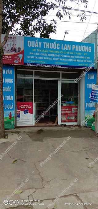 Quầy thuốc lan phương