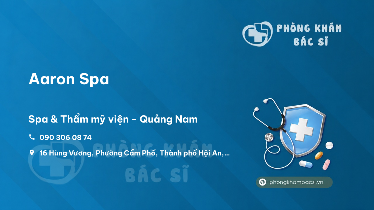Review các dịch vụ tại Aaron Spa, Hội An, Quảng Nam
