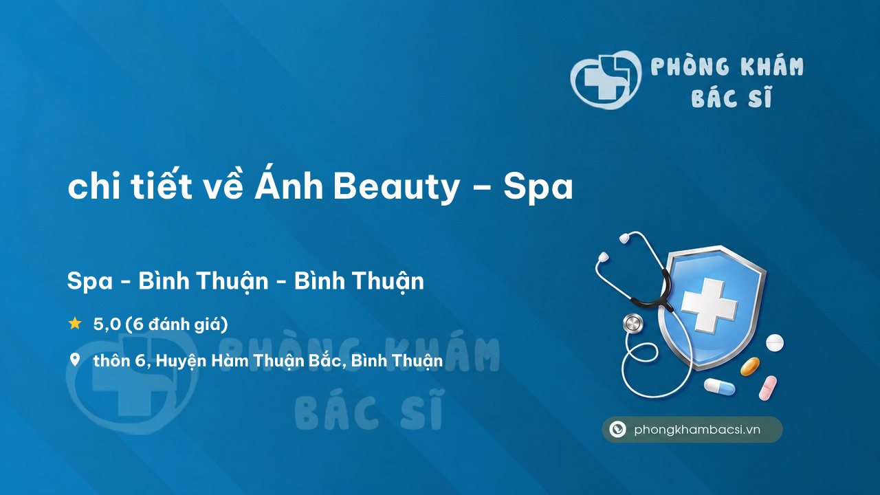 Anh Beauty Spa Ham Thuan Bac