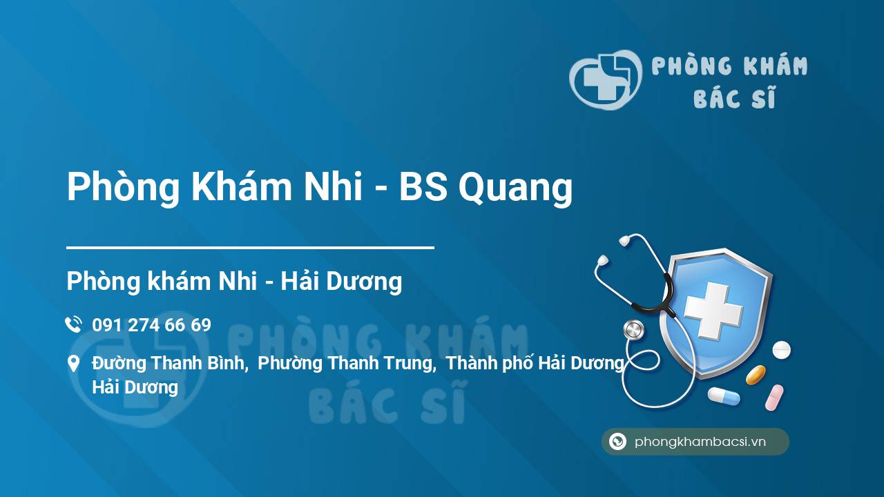 Phòng Khám Nhi - BS Quang