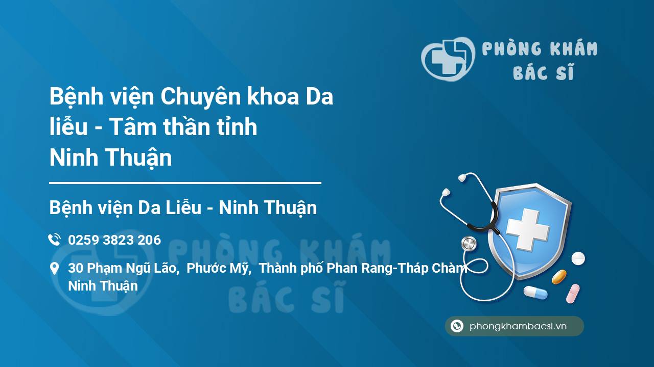 Bệnh viện Chuyên khoa Da liễu - Tâm thần tỉnh Ninh Thuận