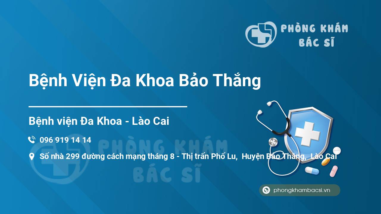 Bệnh Viện Đa Khoa Bảo Thắng