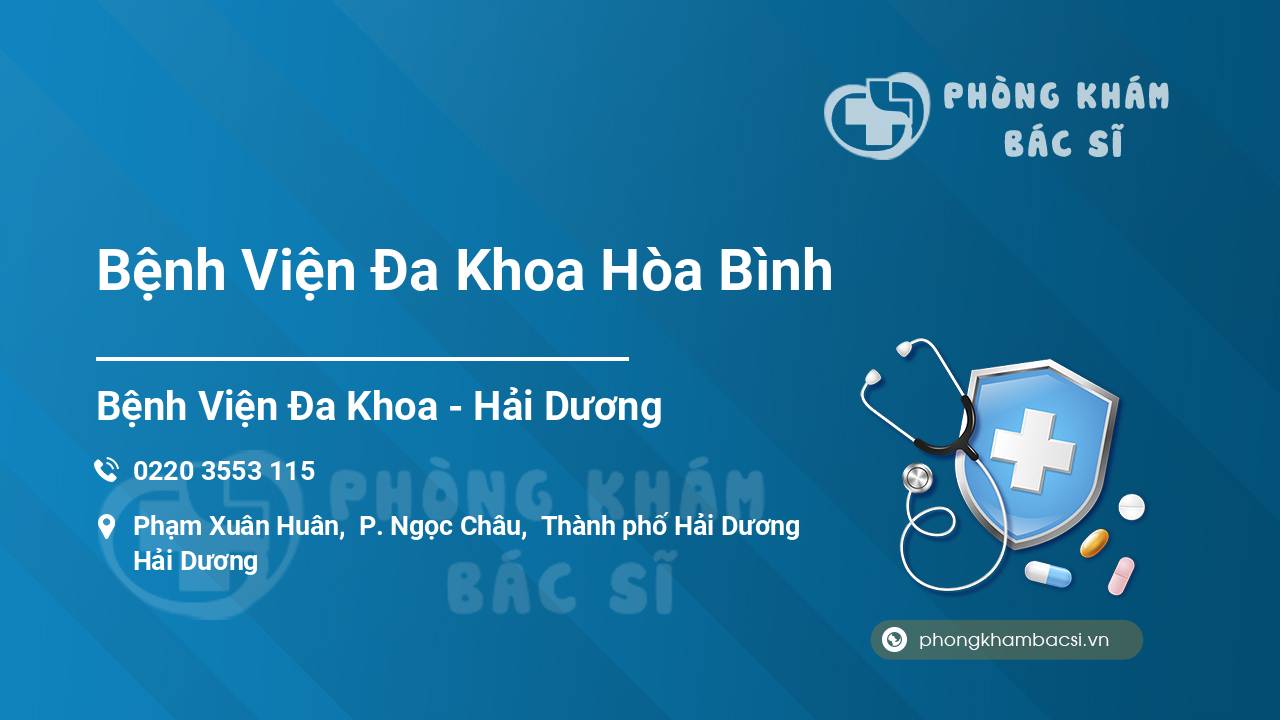 Bệnh Viện Đa Khoa Hòa Bình