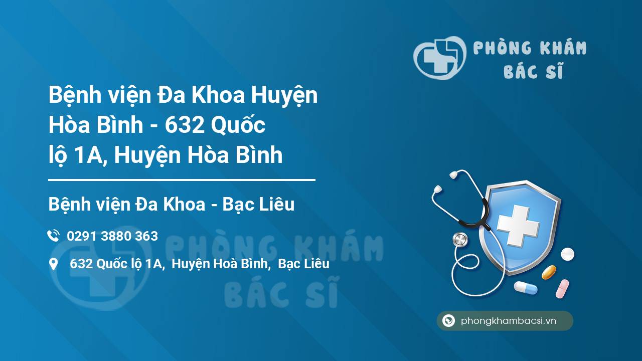 Bệnh viện Đa Khoa Huyện Hòa Bình - 632 Quốc lộ 1A, Huyện Hòa Bình