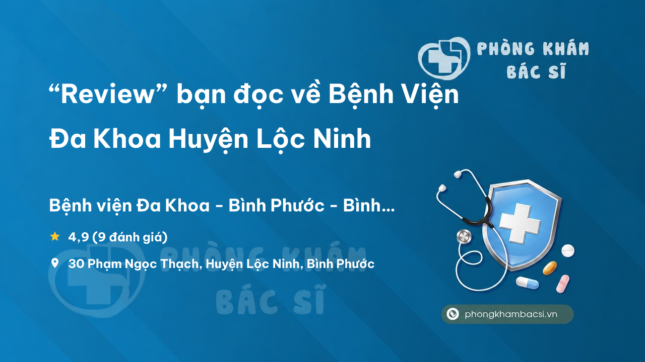 Benh Vien Da Khoa Huyen Loc Ninh