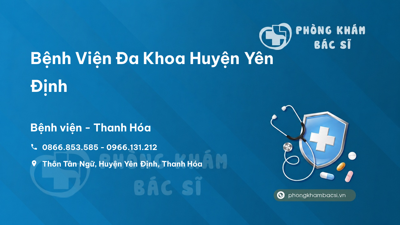 Review Bệnh Viện Đa Khoa Huyện Yên Định, Thanh Hóa có uy tín không?
