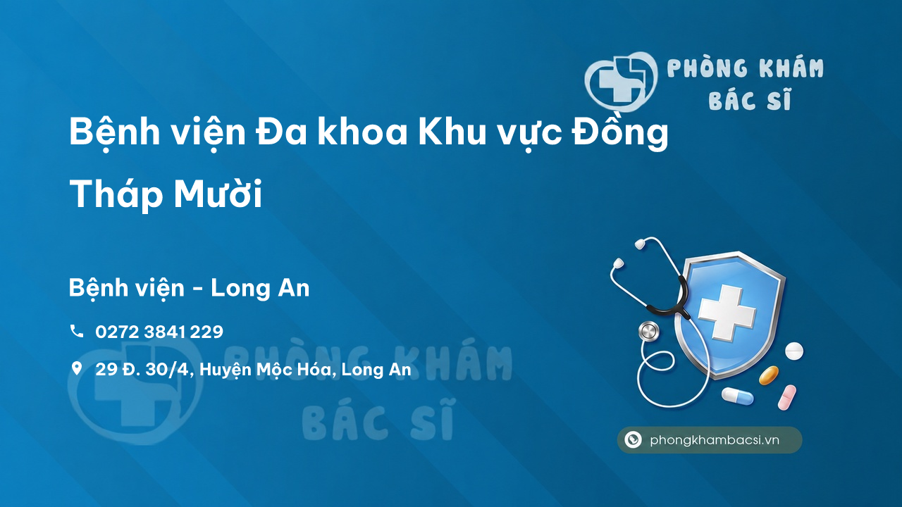 Bệnh viện Đa khoa Khu vực Đồng Tháp Mười, Mộc Hóa