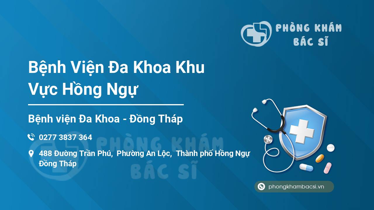 Bệnh Viện Đa Khoa Khu Vực Hồng Ngự