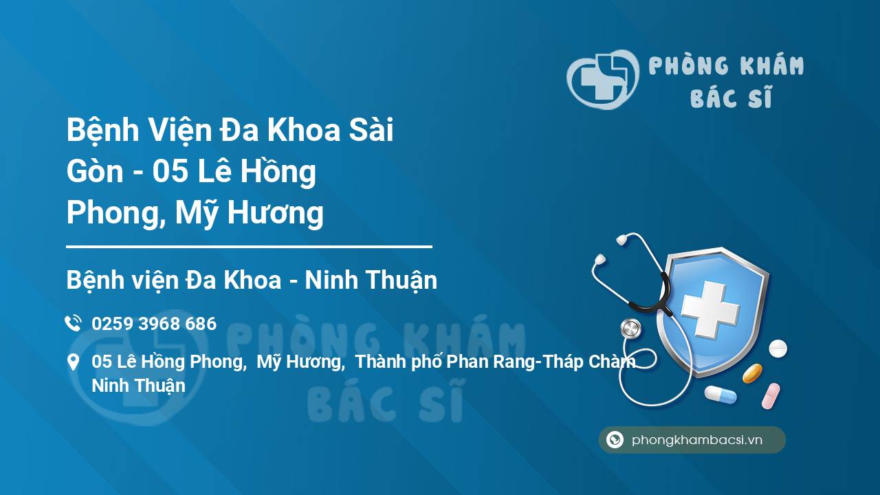 Bệnh Viện Đa Khoa Sài Gòn - 05 Lê Hồng Phong, Mỹ Hương
