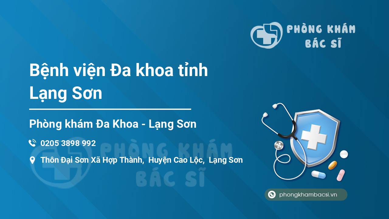 Bệnh viện Đa khoa tỉnh Lạng Sơn