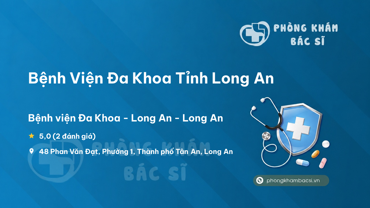 Benh Vien Da Khoa Tinh Long An