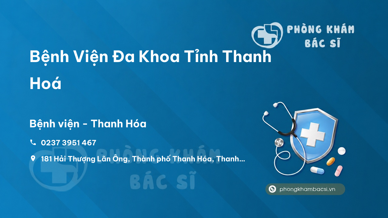 Review Bệnh Viện Đa Khoa Tỉnh Thanh Hoá có uy tín không?