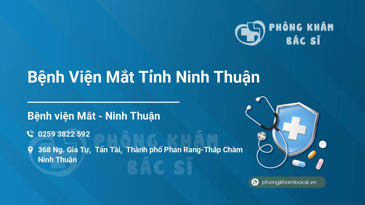 Bệnh Viện Mắt Tỉnh Ninh Thuận