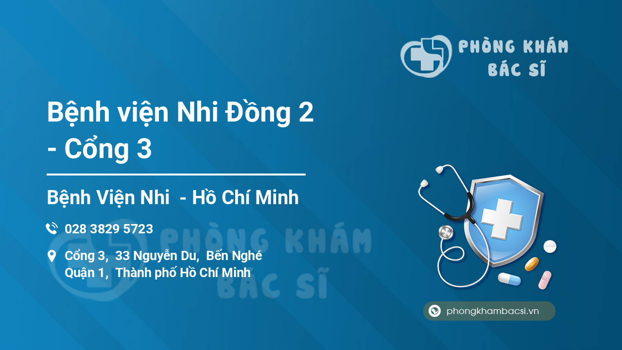Bệnh viện Nhi Đồng 2 - Cổng 3