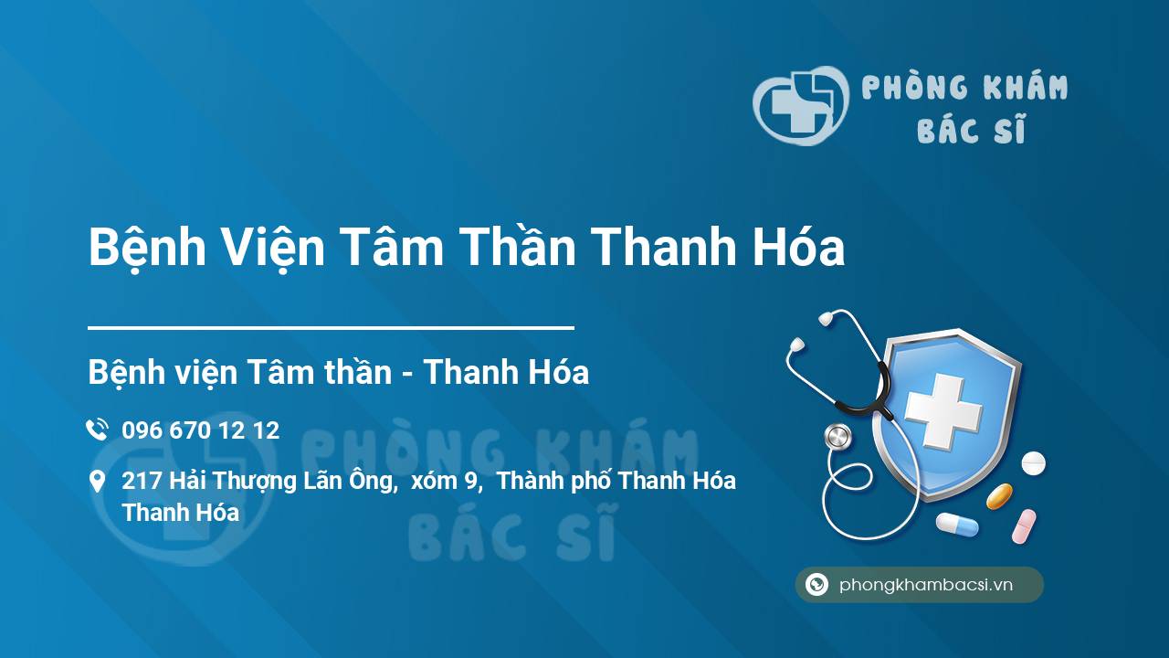 Bệnh Viện Tâm Thần Thanh Hóa