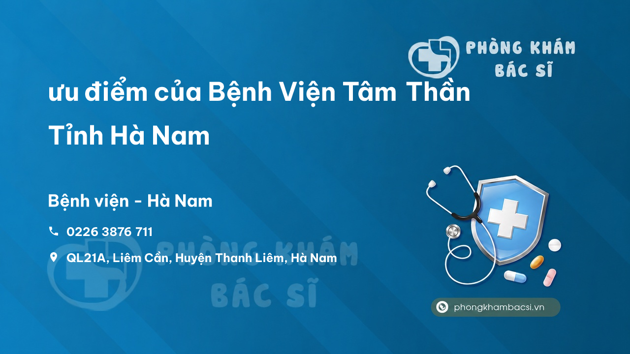 Bệnh Viện Mắt Tỉnh Hà Nam