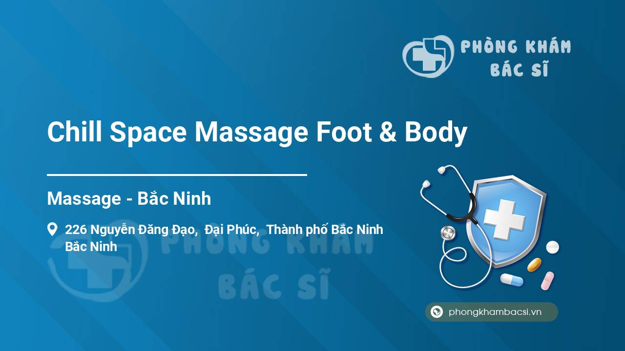 Chill Space Massage Foot & Body