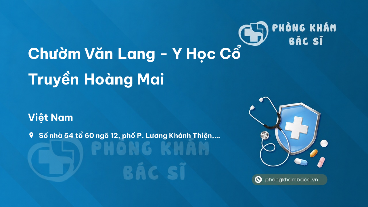 Chườm Văn Lang - Y Học Cổ Truyền Hoàng Mai, Hà Nội