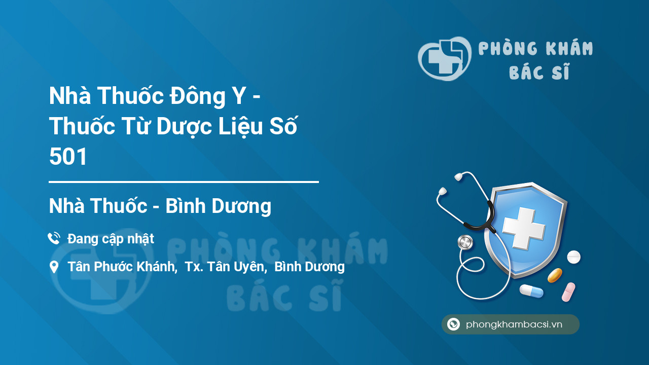 Nhà Thuốc Đông Y - Thuốc Từ Dược Liệu Số 501