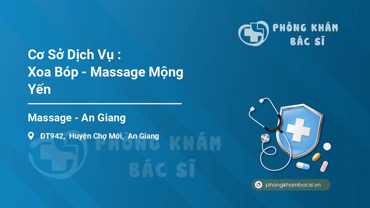 Cơ Sở Dịch Vụ : Xoa Bóp - Massage Mộng Yến