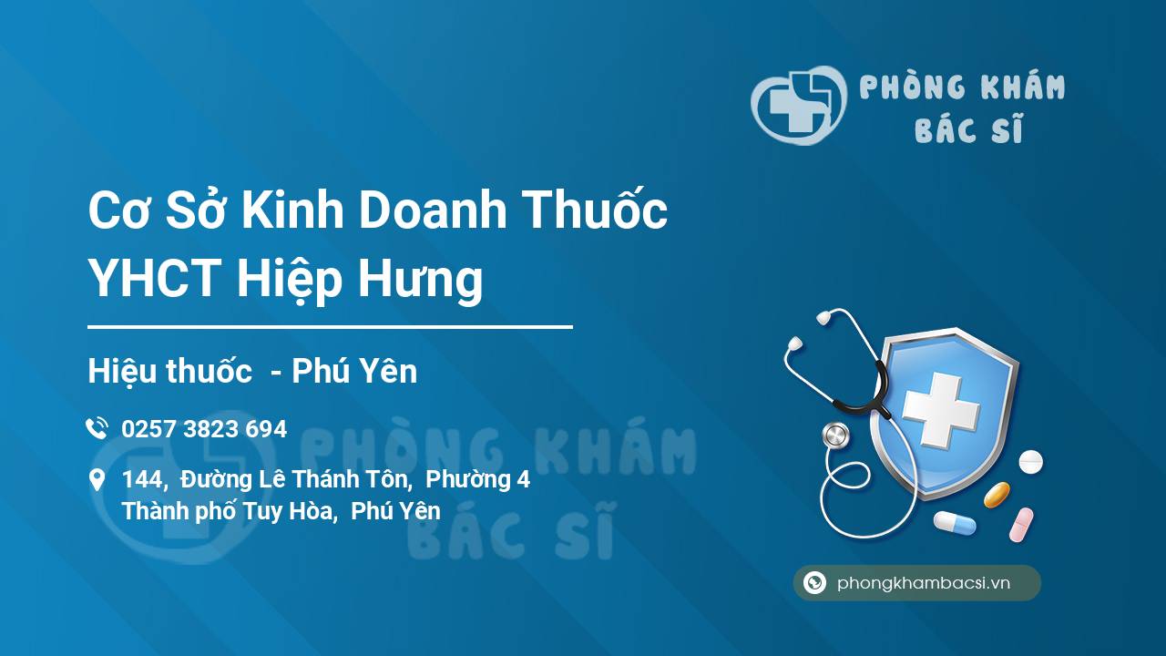 Cơ Sở Kinh Doanh Thuốc YHCT Hiệp Hưng