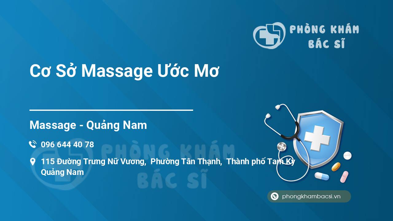 Cơ Sở Massage Ước Mơ