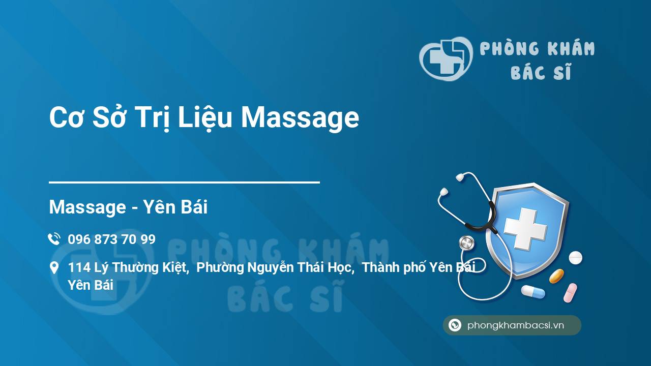 Cơ Sở Trị Liệu Massage