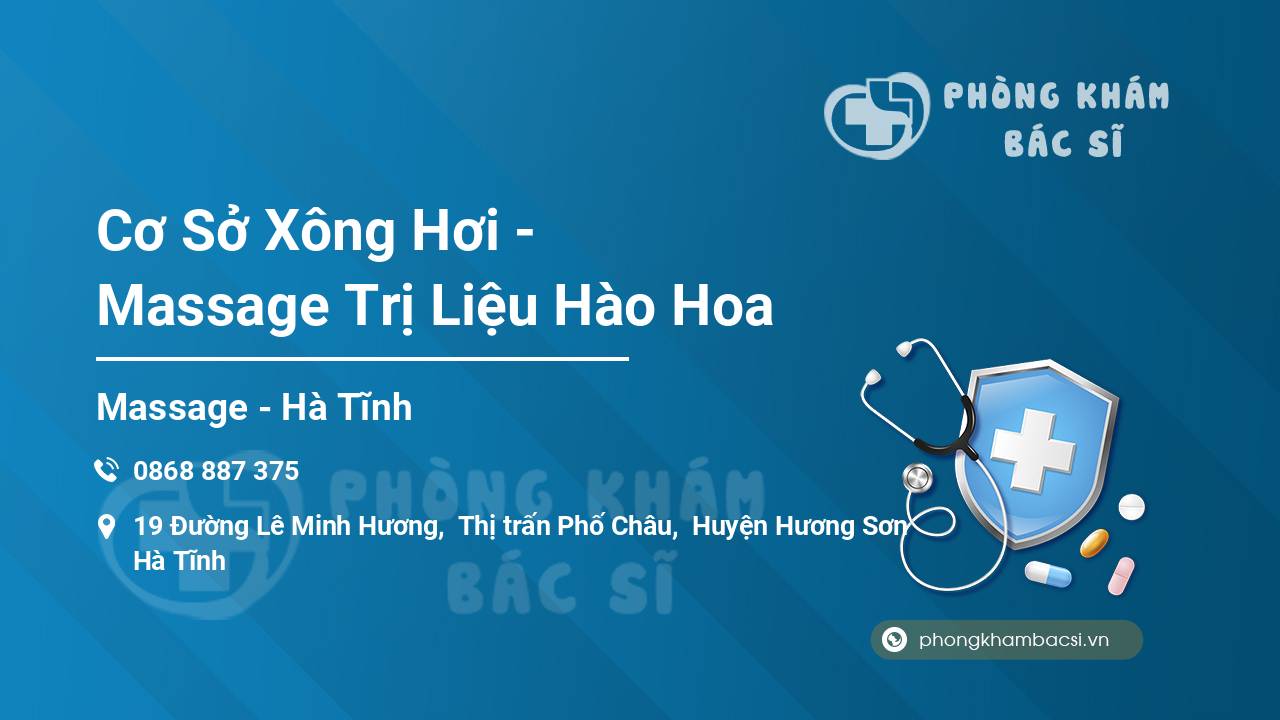 Cơ Sở Xông Hơi - Massage Trị Liệu Hào Hoa
